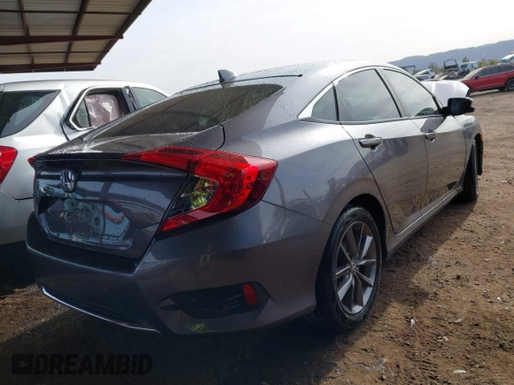 2020 Honda Civic EX-L with VIN 19XFC1F74LE009078, listed as a IAAI auction lot 41403928 with Not Provided miles and . Bid and sale history available at DreamBid. Image 4.
