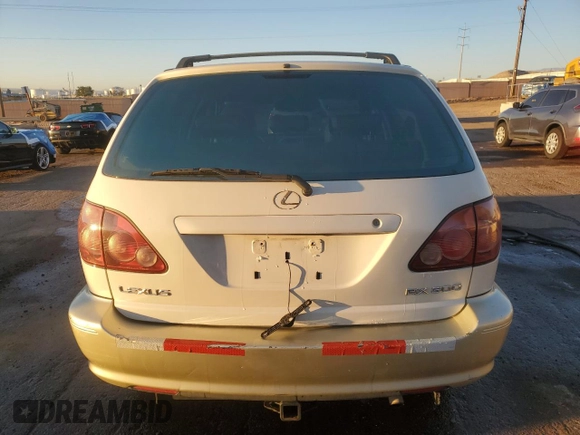 2000 Lexus RX 300 with VIN JT6HF10U3Y0107881, listed as a Copart auction lot 72915844 with 172,138 mi miles and Salvage Title. Bid and sale history available at carsss.com. Image 6.