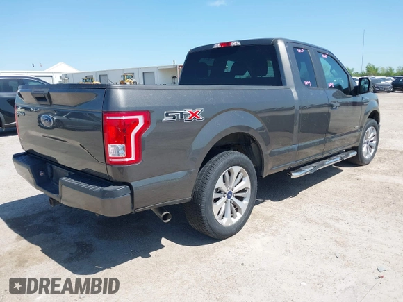 2017 Ford F-150 XL with VIN 1FTEX1CP7HKD40133, listed as a IAAI auction lot 41981383 with 90,005 mi miles and . Bid and sale history available at DreamBid. Image 4.