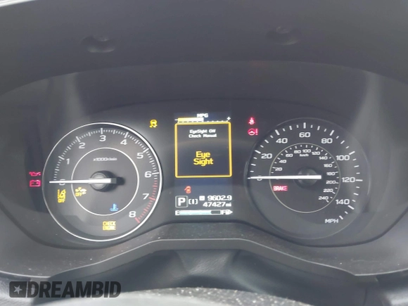2021 Subaru Impreza Premium с VIN 4S3GTAD6XM3703426, выставлен на аукционе IAAI как лот 41760749 с пробегом 47 427 миль миль и . История ставок и продаж доступна на DreamBid. Изображение 7.