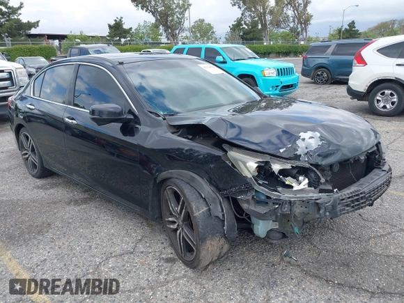 2013 Honda Accord EX z VIN 1HGCR2F70DA036727, wystawiony jako IAAI lot #42124584 z przebiegiem 190 166 mil mil oraz . Historia ofert i sprzedaży dostępna na DreamBid. Obrazek 1.