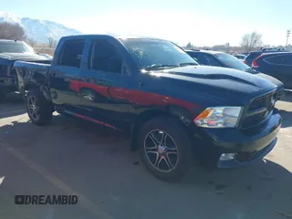 2012 Ram 1500 Sport with VIN 1C6RD7MT2CS277242, listed as a IAAI auction lot 41686364 with 202,023 mi miles. Bid and sale history available at carsss.com. Image 1.