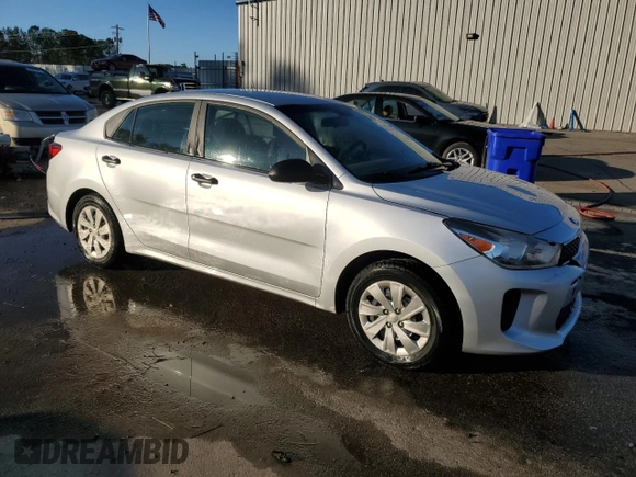 2018 Kia Rio LX with VIN 3KPA24AB6JE078829, listed as a Copart auction lot 47030805 with 63,550 mi miles and Salvage Title. Bid and sale history available at carsss.com. Image 4.