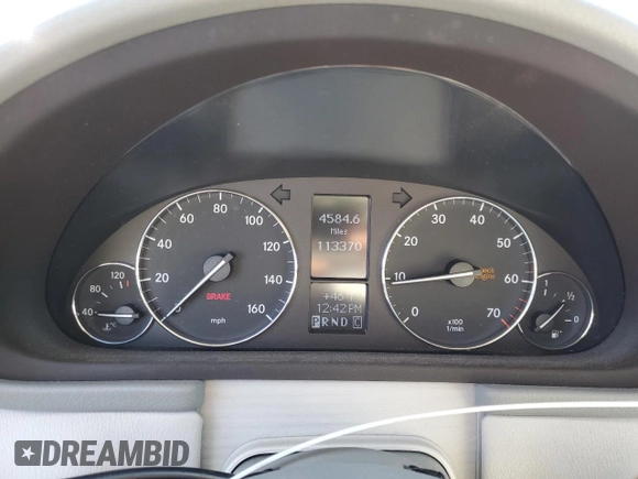 2006 Mercedes-Benz C 280 Luxury with VIN WDBRF92H36F783476, listed as a Copart auction lot 44278345 with 113,370 mi miles and Clean Title. Bid and sale history available at DreamBid. Image 9.
