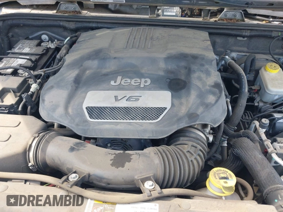2014 Jeep Wrangler Sport with VIN 1C4AJWAG6EL192448, listed as a IAAI auction lot 42479738 with 44,848 mi miles and . Bid and sale history available at DreamBid. Image 10.