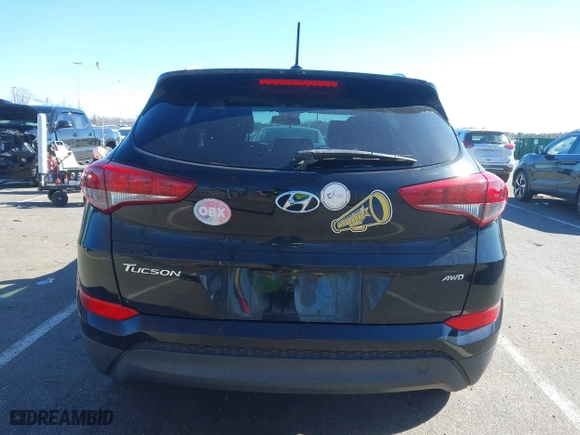 2016 Hyundai Tucson SE with VIN KM8J3CA41GU133962, listed as a IAAI auction lot 41634282 with 101,705 mi miles. Bid and sale history available at carsss.com. Image 16.