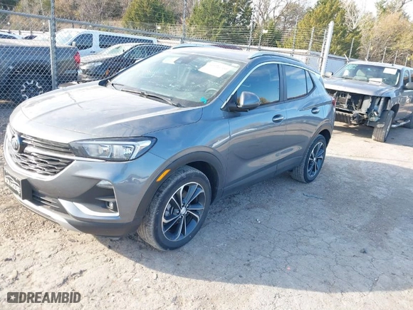 2022 Buick Encore GX Select with VIN KL4MMDSL4NB066027, listed as a IAAI auction lot 40926709 with 36,175 mi miles. Bid and sale history available at carsss.com. Image 2.