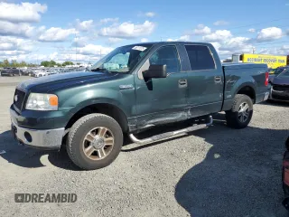 2006 Ford F-150 XLT with VIN 1FTPW145X6KA92577, listed as a Copart auction lot 56211075 with 140,468 mi miles and Salvage title. Bid and sale history available at DreamBid. Image 1.