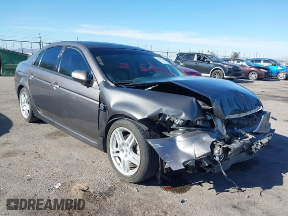2008 Acura TL with VIN 19UUA66268A008704, listed as a IAAI auction lot 40993808 with 139,654 mi miles. Bid and sale history available at carsss.com. Image 6.