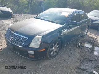 2008 Cadillac STS AWD w/1SB with VIN 1G6DD67V080195963, listed as a IAAI auction lot 41867944 with 103,160 mi miles. Bid and sale history available at carsss.com. Image 2.