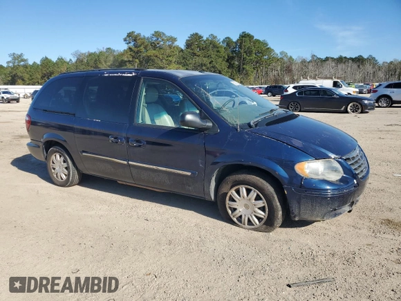 2006 Chrysler Town & Country LWB Touring with VIN 2A4GP54L36R799535, listed as a Copart auction lot 80283884 with 200,244 mi miles and Salvage Title. Bid and sale history available at carsss.com. Image 4.