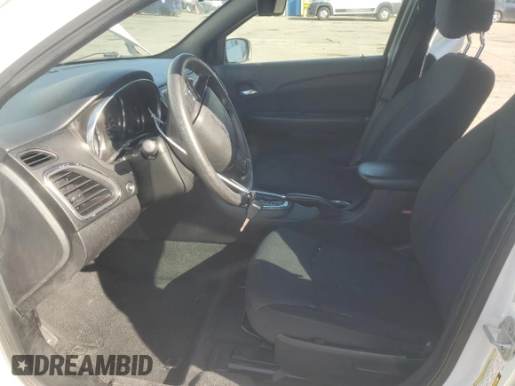 2013 Chrysler 200 LX with VIN 1C3CCBAB8DN686494, listed as a Copart auction lot 52388855 with 69,082 mi miles and Salvage Title. Bid and sale history available at carsss.com. Image 7.