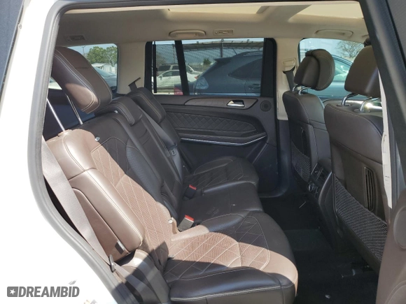 2017 Mercedes-Benz GLS with VIN 4JGDF7DE1HA873126, listed as a Copart auction lot 50594275 with 77,275 mi miles and Salvage Title. Bid and sale history available at carsss.com. Image 11.