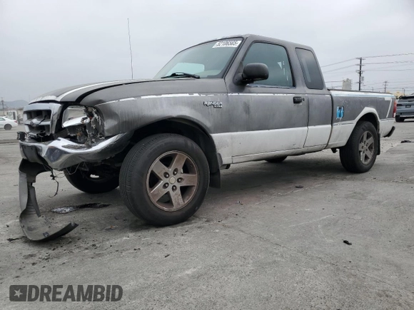 1999 Ford Ranger XL with VIN 1FTYR14V6XPB80381, listed as a Copart auction lot 52106565 with 340,374 mi miles and Salvage Title. Bid and sale history available at carsss.com. Image 1.
