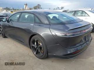 2024 Lucid Air Touring with VIN 50EA1TEA9RA005804, listed as a IAAI auction lot 41758631 with 13,218 mi miles. Bid and sale history available at carsss.com. Image 3.