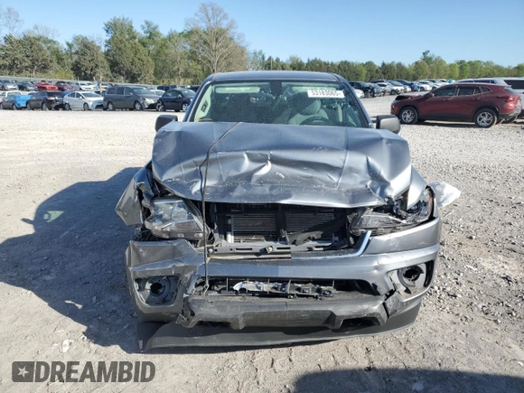 2020 Chevrolet Colorado 4WD Work Truck with VIN 1GCGTBEN2L1100394, listed as a Copart auction lot 53183065 with 55,595 mi miles and Salvage Title. Bid and sale history available at carsss.com. Image 5.