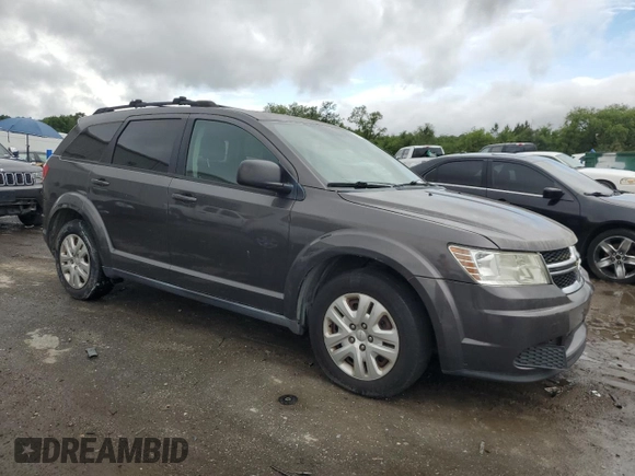2016 Dodge Journey SE with VIN 3C4PDCAB1GT110587, listed as a Copart auction lot 56073675 with 186,044 mi miles and Clean Title. Bid and sale history available at DreamBid. Image 4.