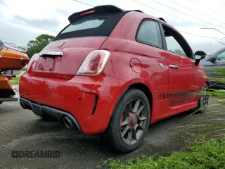 2013 FIAT 500 Abarth with VIN 3C3CFFJH4DT633956, listed as a Copart auction lot 74962744 with Not provided miles and Non repairable. Bid and sale history available at DreamBid. Image 3.