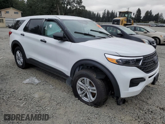 2023 Ford Explorer with VIN 1FMSK8BB2PGA36012, listed as a Copart auction lot 68627514 with 2,302 mi miles and Salvage Title. Bid and sale history available at carsss.com. Image 4.