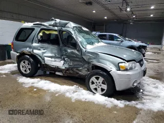 2005 Ford Escape Hybrid with VIN 1FMCU96H55KB87200, listed as a Copart auction lot 44643455 with Not provided miles and Salvage title. Bid and sale history available at DreamBid. Image 4.