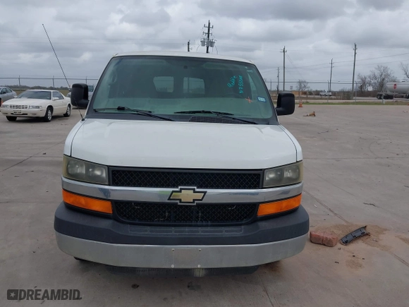 2013 Chevrolet Express Passenger 1LT with VIN 1GAZG1FA2D1176551, listed as a IAAI auction lot 41755208 with 78,045 mi miles. Bid and sale history available at carsss.com. Image 6.