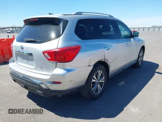 2018 Nissan Pathfinder SL with VIN 5N1DR2MN2JC628615, listed as a IAAI auction lot 41881932 with 122,404 mi miles. Bid and sale history available at carsss.com. Image 4.