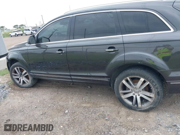 2014 Audi Q7 Premium Plus with VIN WA1LGAFE5ED013547, listed as a IAAI auction lot 42290048 with 179,269 mi miles and . Bid and sale history available at DreamBid. Image 15.