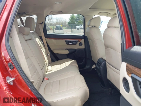 2017 Honda CR-V EX-L with VIN 5J6RW2H89HL053358, listed as a IAAI auction lot 41860728 with 83,512 mi miles. Bid and sale history available at carsss.com. Image 8.