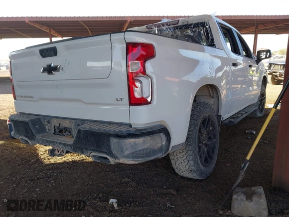 2021 Chevrolet Silverado 1500 LT Trail Boss with VIN 3GCPYFEL9MG371396, listed as a IAAI auction lot 41615937 with Not Provided miles and . Bid and sale history available at DreamBid. Image 4.
