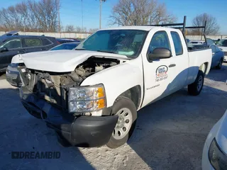 2012 Chevrolet Silverado 1500 Work Truck with VIN 1GCRCPEX8CZ279176, listed as a IAAI auction lot 41385711 with 108,103 mi miles. Bid and sale history available at carsss.com. Image 2.