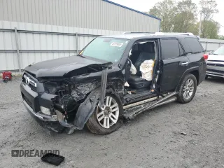 2013 Toyota 4Runner SR5 with VIN JTEBU5JR5D5144722, listed as a Copart auction lot 50799805 with Not provided miles and Salvage title. Bid and sale history available at DreamBid. Image 1.