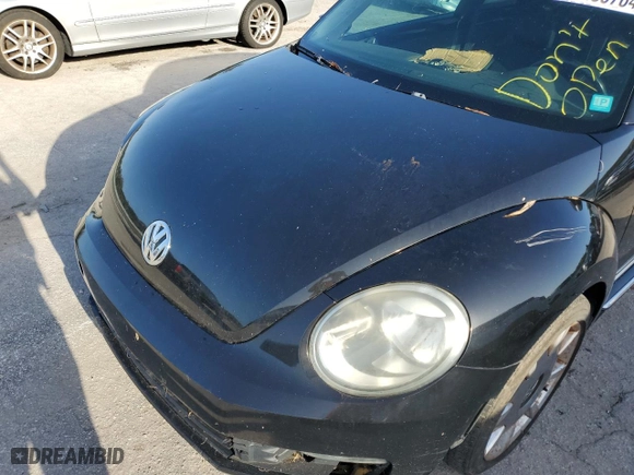 2012 Volkswagen Beetle 2.5L w/Sun PZEV with VIN 3VWJP7ATXCM642208, listed as a Copart auction lot 77436764 with 0 mi miles and Clean Title. Bid and sale history available at carsss.com. Image 11.