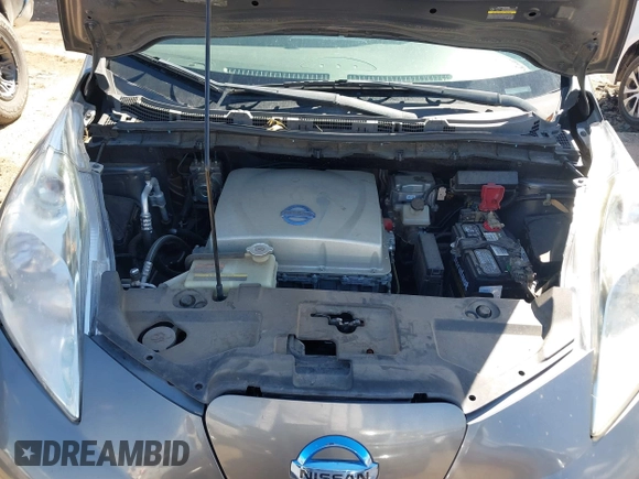 2015 Nissan LEAF SV with VIN 1N4AZ0CP2FC314782, listed as a IAAI auction lot 41786599 with 84,583 mi miles and . Bid and sale history available at DreamBid. Image 10.