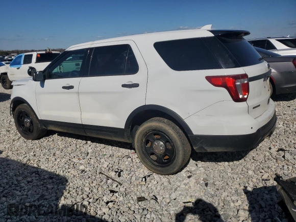 2017 Ford Police Interceptor Utility z VIN 1FM5K8AT2HGB33378, wystawiony jako Copart lot #53235295 z przebiegiem Nie podano mil oraz Czysty tytuł • Clean title. Historia ofert i sprzedaży dostępna na DreamBid. Obrazek 2.