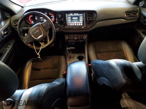 2021 Dodge Durango GT Plus with VIN 1C4RDHDGXMC715762, listed as a Copart auction lot 47802015 with 72,628 mi miles and Salvage Title. Bid and sale history available at DreamBid. Image 8.