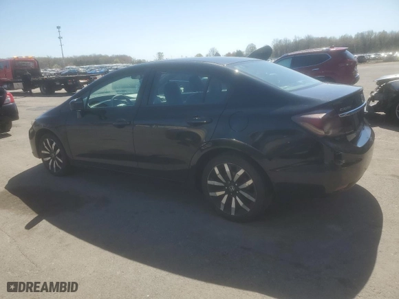 2014 Honda Civic Sedan EX-L with VIN 2HGFB2F90EH544993, listed as a Copart auction lot 52369305 with 159,944 mi miles and Clean Title. Bid and sale history available at carsss.com. Image 2.