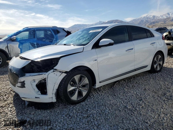 2019 Hyundai Ioniq Limited z VIN KMHC05LH2KU052345, wystawiony jako Copart lot #78906854 z przebiegiem 33 653 mil mil oraz Szkoda całkowita • Salvage title. Historia ofert i sprzedaży dostępna na DreamBid. Obrazek 1.