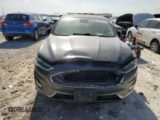 2019 Ford Fusion Titanium with VIN 3FA6P0D98KR141499, listed as a Copart auction lot 49250385 with 0 mi miles and Clean Title. Bid and sale history available at carsss.com. Image 5.