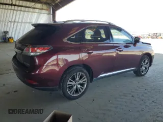 2013 Lexus RX 450h with VIN JTJBC1BA4D2064397, listed as a Copart auction lot 61994345 with 124,106 mi miles and Salvage title. Bid and sale history available at DreamBid. Image 3.