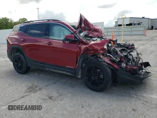 2020 GMC Terrain SLE z VIN 3GKALTEV3LL111607, wystawiony jako Copart lot #56259165 z przebiegiem Nie podano mil oraz Szkoda całkowita • Salvage title. Historia ofert i sprzedaży dostępna na DreamBid. Obrazek 4.