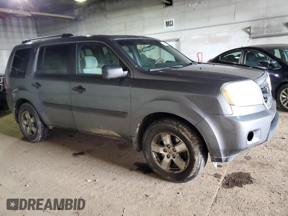 2011 Honda Pilot LX with VIN 5FNYF4H29BB501102, listed as a Copart auction lot 47206265 with Not Provided miles and Clean Title. Bid and sale history available at DreamBid. Image 4.