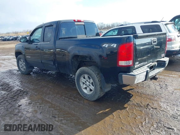 2009 GMC Sierra 1500 SLE with VIN 1GTEK29089Z292956, listed as a IAAI auction lot 41694949 with 209,095 mi miles. Bid and sale history available at carsss.com. Image 3.
