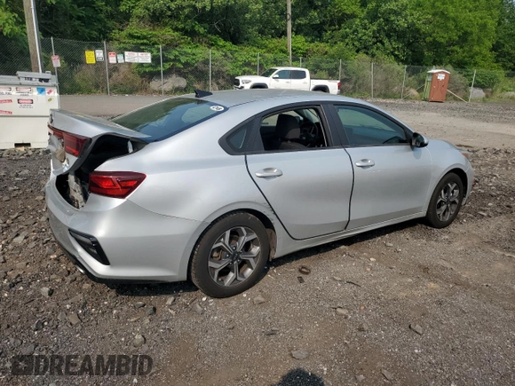 2019 Kia Forte LXS with VIN 3KPF24AD0KE089270, listed as a Copart auction lot 59854805 with 50,236 mi miles and Salvage title. Bid and sale history available at DreamBid. Image 3.