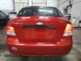 2006 Chevrolet Aveo LT z VIN KL1TG56676B588212, wystawiony jako Copart lot #45707035 z przebiegiem 127 807 mil mil oraz Szkoda całkowita • Salvage title. Historia ofert i sprzedaży dostępna na DreamBid. Obrazek 6.