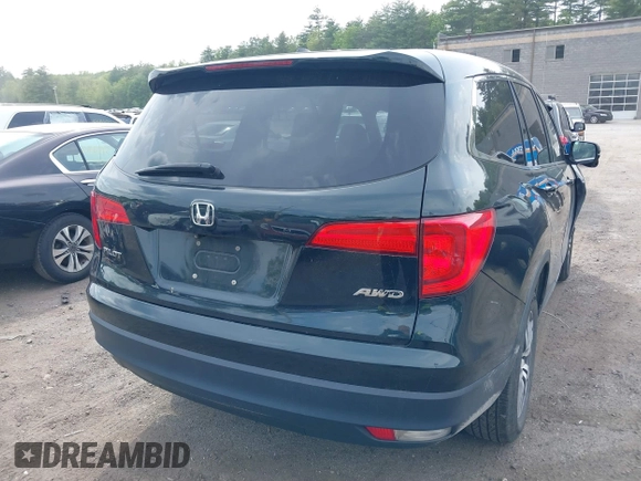 2016 Honda Pilot EX-L with VIN 5FNYF6H53GB070382, listed as a IAAI auction lot 39476567 with 83,741 mi miles and . Bid and sale history available at DreamBid. Image 16.