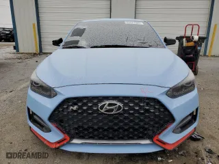 2019 Hyundai Veloster N with VIN KMHT36AH7KU002296, listed as a Copart auction lot 83427504 with 54,898 mi miles and Salvage Title. Bid and sale history available at carsss.com. Image 5.