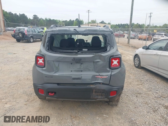 2022 Jeep Renegade Trailhawk with VIN ZACNJDC11NPN53432, listed as a IAAI auction lot 42010778 with 29,889 mi miles and . Bid and sale history available at DreamBid. Image 16.