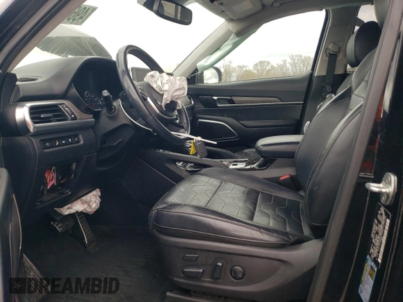 2022 Kia Telluride SX z VIN 5XYP5DHC1NG197302, wystawiony jako Copart lot #49630125 z przebiegiem 61 146 mil mil oraz Szkoda całkowita • Salvage title. Historia ofert i sprzedaży dostępna na DreamBid. Obrazek 7.