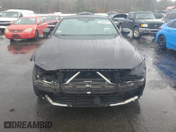 2021 BMW 4 Series 430i xDrive with VIN WBA73AP08MCF78448, listed as a Copart auction lot 81603814 with 43,764 mi miles and Salvage Title. Bid and sale history available at carsss.com. Image 5.
