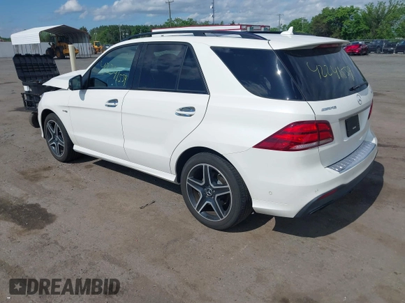 2017 Mercedes-Benz GLE 43 AMG с VIN 4JGDA6EB7HA943905, выставлен на аукционе IAAI как лот 42241559 с пробегом 63 608 миль миль и . История ставок и продаж доступна на DreamBid. Изображение 3.